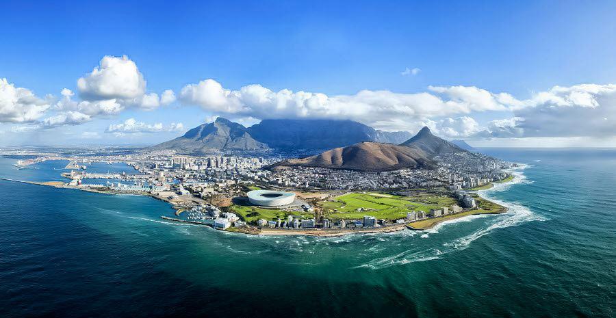 Cape Town from above.