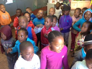 Creche in Soweto.