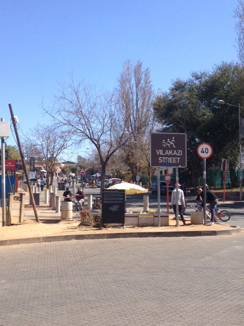 Famous Vilakazi Street.